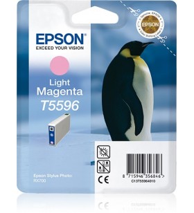 Epson penguin cartuş light magenta t5596