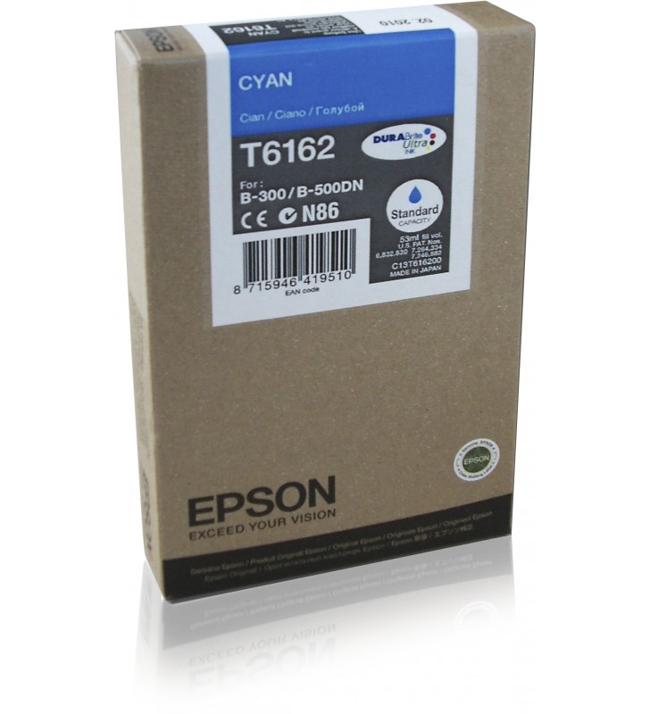 Epson cartuş cerneală cyan t6162 durabrite ultra ink