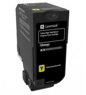 Lexmark 84c2hy0 cartuș toner original galben 1 buc.