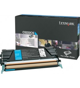 Lexmark cyan toner cartridge for c52x original