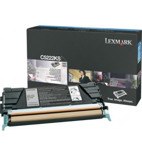 Lexmark black toner cartridge for c52x original negru