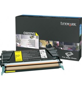 Lexmark yellow toner cartridge for c52x original galben