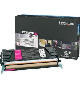 Lexmark magenta high yield toner cartridge for c524 original