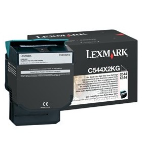 Lexmark c544x2kg cartuș toner original negru 1 buc.