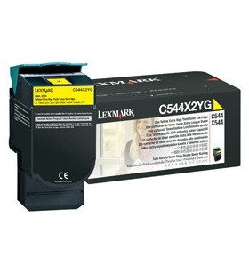Lexmark c544x2yg cartuș toner original galben 1 buc.