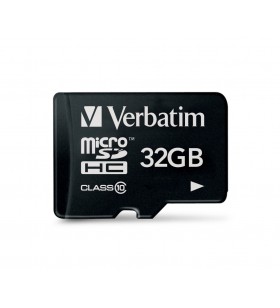 Verbatim premium memorii flash 32 giga bites microsdhc clasa 10