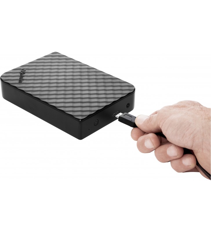 Verbatim store 'n' save hard-disk-uri externe 4000 giga bites negru