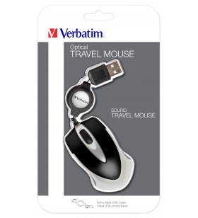 Verbatim Go Mini mouse-uri USB Optice 1000 DPI Ambidextru