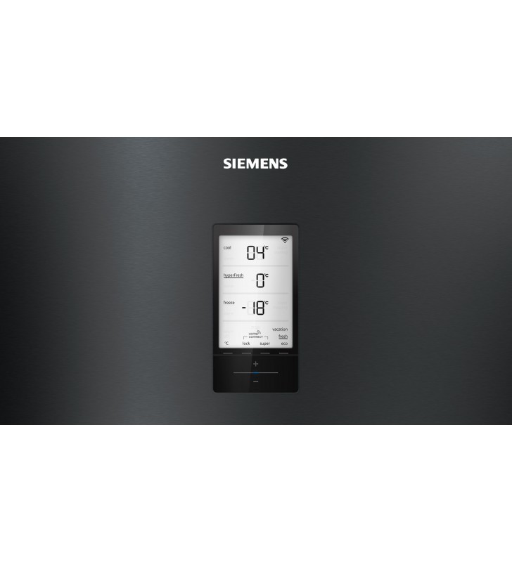 Siemens iq700 kg56fpxda combină frigorifică de sine stătător 483 l d negru