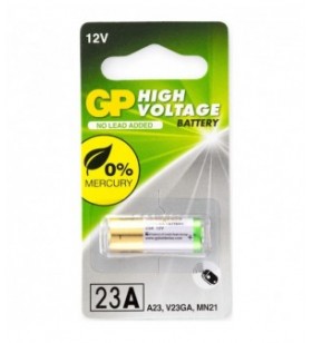 Baterie gp batteries, super alcalina (23a) 12v alcalina, blister 1 buc. "gp23af-2c1" "gppba23af000" - 29827 (include tv 0.08 lei)