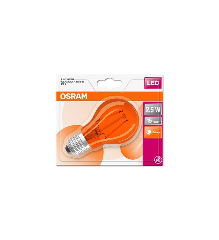Osram led star deco classic orange 1,6w/1500k e27, led-leuchte