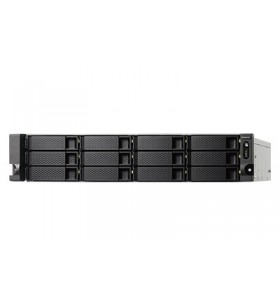 Qnap ts-1273u rx-421nd ethernet lan cabinet metalic (2u) negru, gri nas
