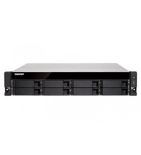 Qnap tvs-872xu-rp i3-8100 ethernet lan cabinet metalic (2u) negru nas