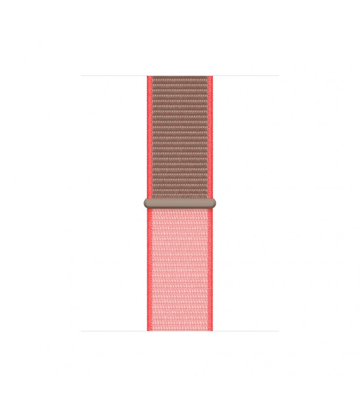 Curea apple watch 40mm band:  neon pink sport loop (seasonal spring2020)