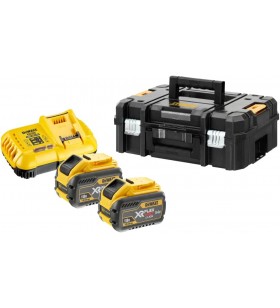 Dewalt dcb118y2t-qw battery starter kit 216 wh black/yellow