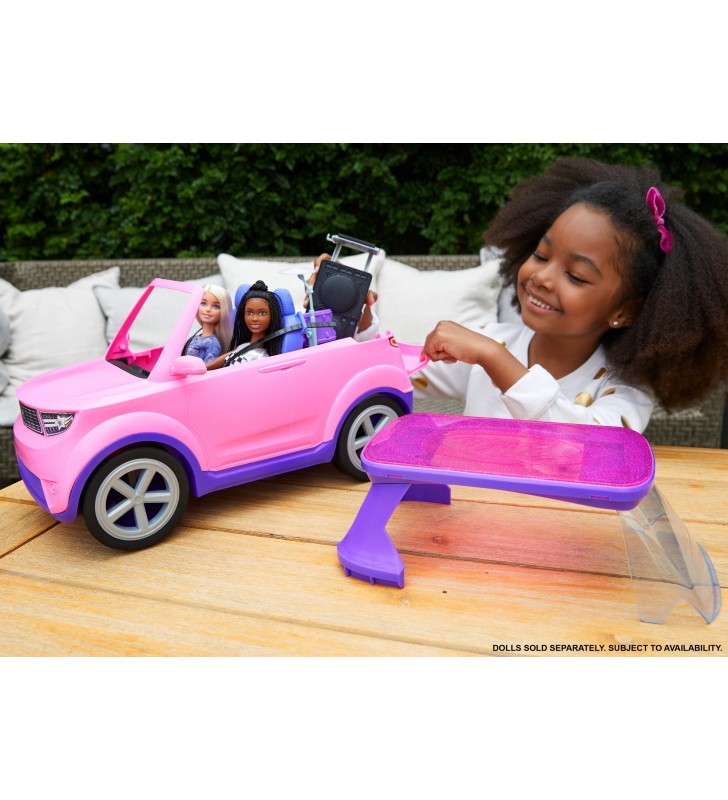 Barbie big city big dreams big city, big dreams transforming vehicle playset mașină păpușă