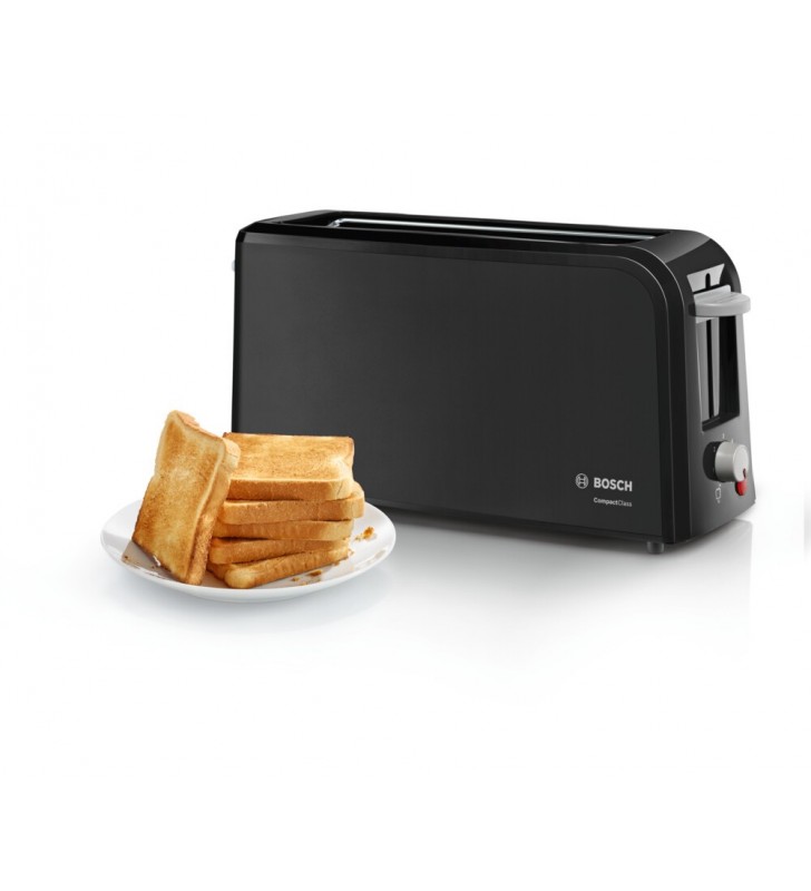 Bosch tat3a003 prăjitoare de pâine 2 felie(felii) 980 w negru