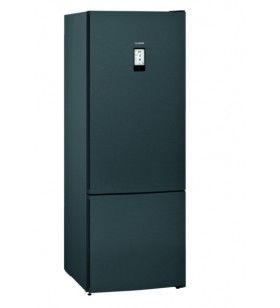 Siemens iq700 kg56fpxca combină frigorifică de sine stătător 483 l c negru, din oţel inoxidabil