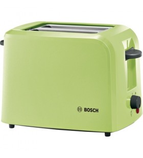 Bosch tat3a016 prăjitoare de pâine 2 felie(felii) 825 w verde