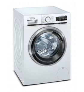 Siemens iq700 wm14vm43 mașini de spălat încărcare frontală 9 kilograme 1400 rpm a din oţel inoxidabil, alb