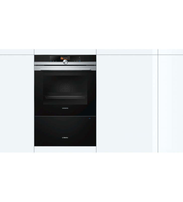 Siemens bi630dns1 sertare de depozitare pentru bucătărie negru
