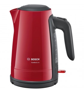 Bosch twk6a014 fierbătoare electrice 1,7 l 2400 w antracit, roşu
