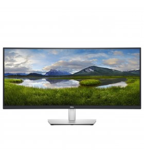 Dell p3421w 86,7 cm (34.1") 3440 x 1440 pixel quad hd lcd negru, argint