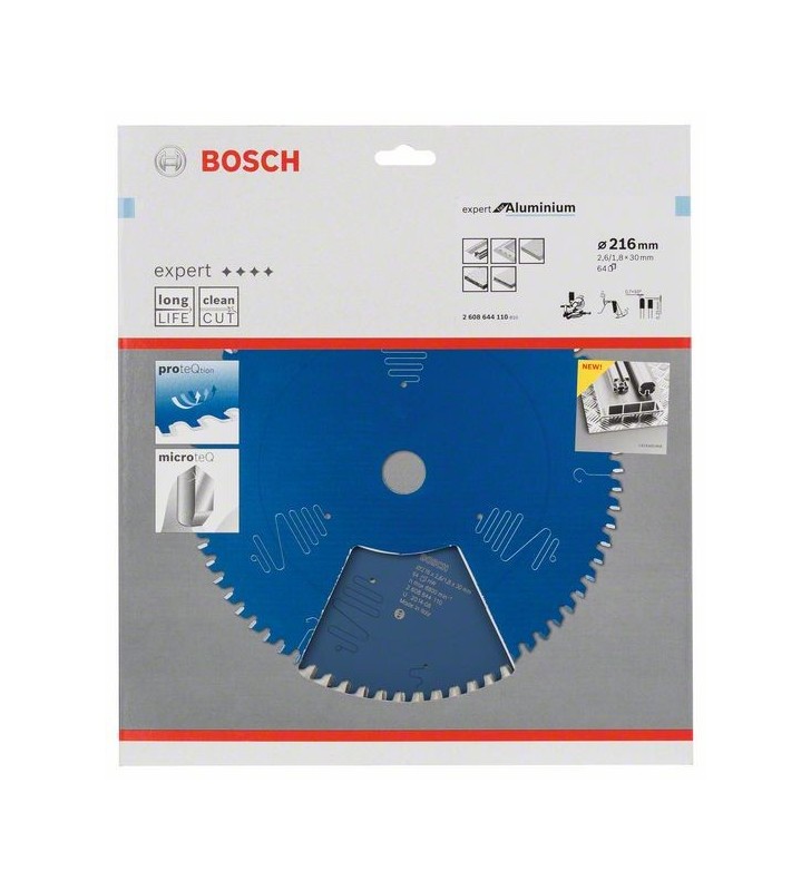 Bosch 2 608 644 110 lame pentru ferăstraie circulare 21,6 cm 1 buc.