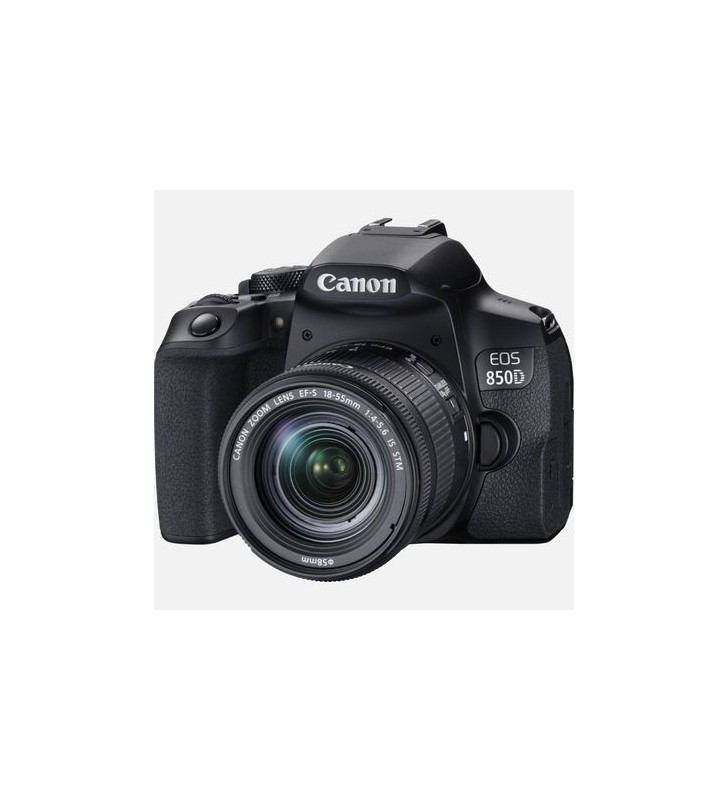 Canon eos 850d trusă cameră slr 24,1 mp cmos 6000 x 4000 pixel negru