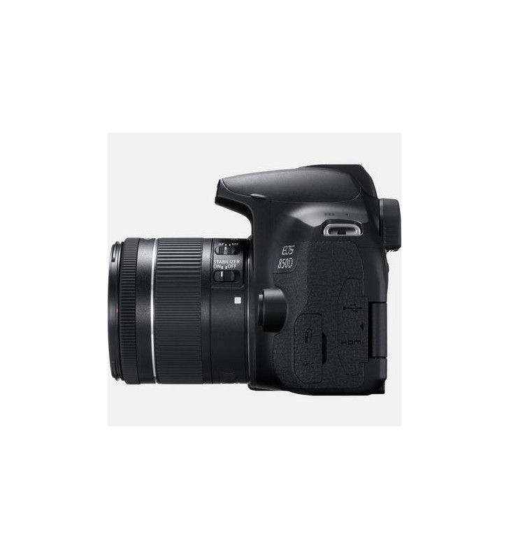 Canon eos 850d trusă cameră slr 24,1 mp cmos 6000 x 4000 pixel negru