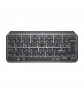 Logitech mx keys mini minimalist wireless illuminated keyboard tastaturi rf wireless + bluetooth qwerty italiană grafit