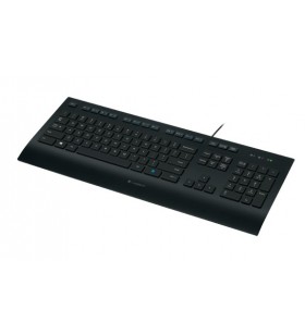 Logitech keyboard k280e for business tastaturi usb franţuzesc negru