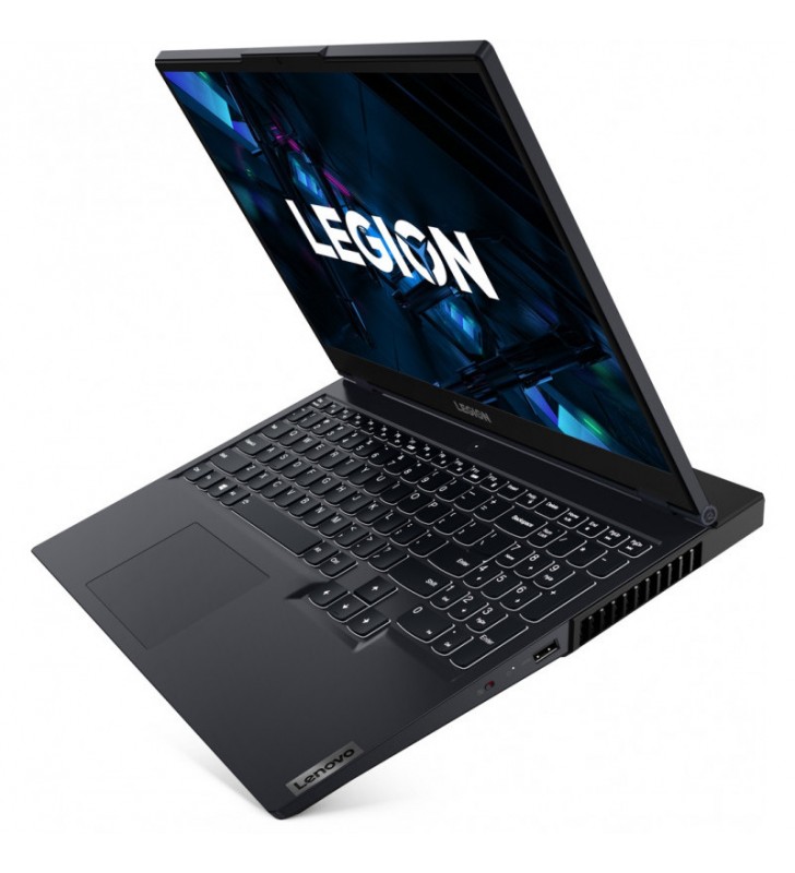 Laptop lenovo gaming 15.6'' legion 5 15ith6h, fhd ips 165hz g-sync, procesor intel® core™ i7-11800h (24m cache, up to 4.60 ghz), 16gb ddr4, 1tb ssd, geforce rtx 3060 6gb, no os, phantom blue