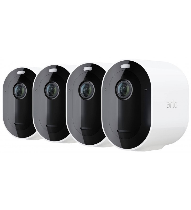 Arlo pro 4 spotlight 4 cam vmc4450p-100eus wi-fi ip-cctv camera set incl. 4 cameras 2688 x 1520 p