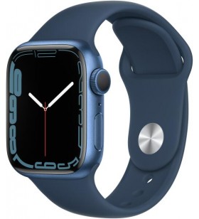 Ceas smartwatch apple watch series 7, gps, 41mm green aluminium case, clover sport band