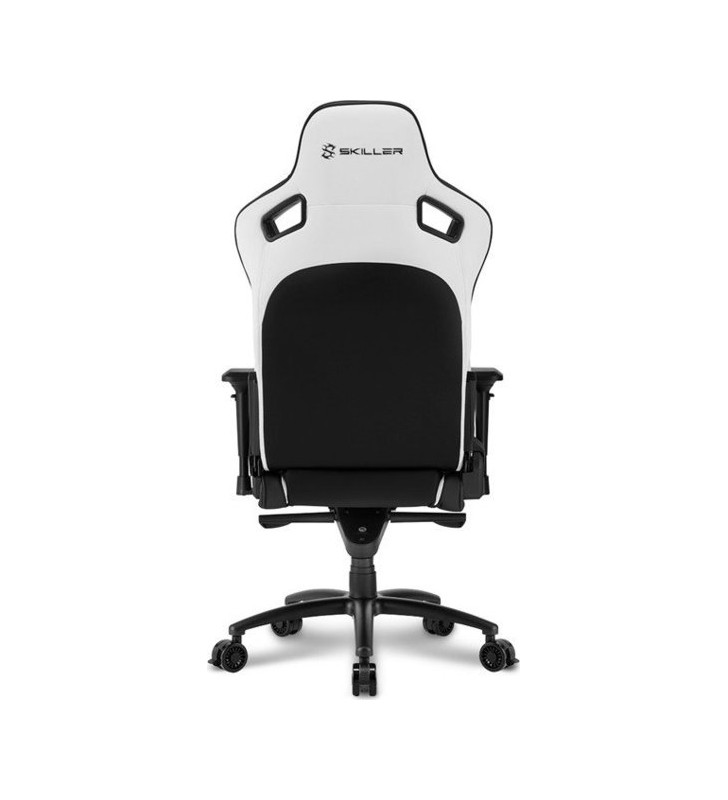 Sharkoon xxl gaming seat and xxlcomfort, skiller sgs4, black/ white