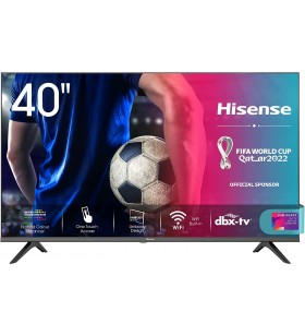 Hisense 40ae5500f smart led tv full hd 1080p 40 ", bezelless, usb media player, tuner dvb-t2 / s2 hevc main10 [energy efficiency class f]