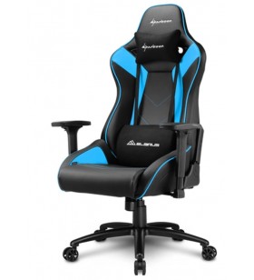 Sharkoon elbrus 3 gaming seat bk/bu gaming seat in