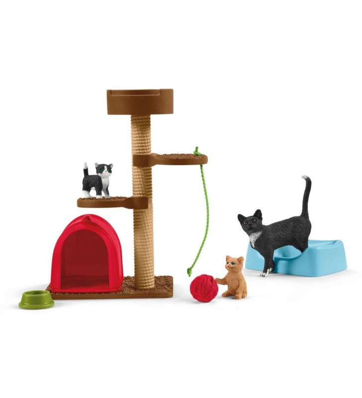Schleich playtime for cute cats