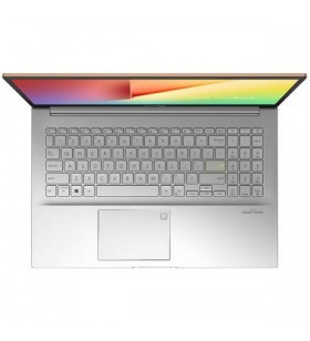 Laptop asus vivobook k513ea-l12021, intel core i5-1135g7, 15.6inch, ram 8gb, ssd 512gb, intel iris xe graphics, no os, hearty gold