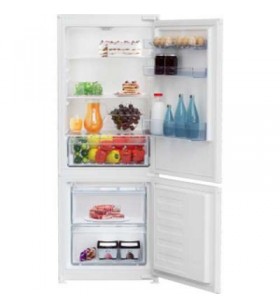 Beko bcsa240k3sn built-in fridge/freezer niche height 145 cm white, eek f