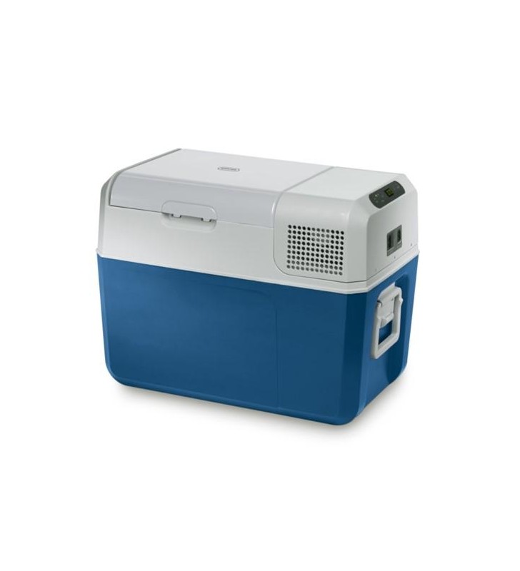 Ladă frigorifică portabilă mobicool mcf40 9600024952 maner pe carcasa, c, volum: 38i, albastru, gri