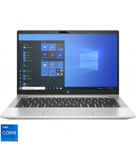 Laptop hp 13.3'' probook 430 g8, fhd, procesor intel® core™ i7-1165g7 (12m cache, up to 4.70 ghz, with ipu), 16gb ddr4, 512gb ssd, intel iris xe, win 10 pro, silver