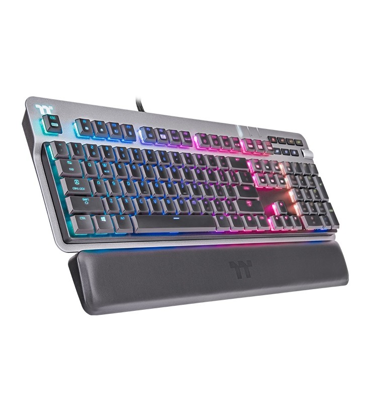 Argent k6 rgb low profile mechanical gaming keyboard cherry mx red