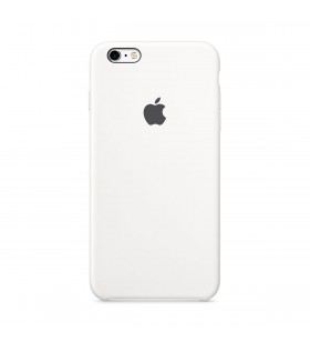 Husa de protectie apple pentru iphone 6s plus, silicon - alb