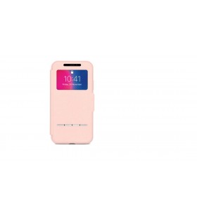 Husa de protectie moshi sensecover pentru iphone x - luna pink