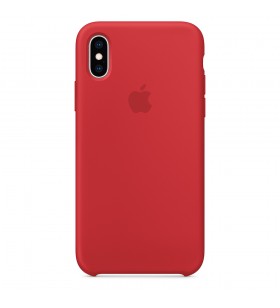 Husa de protectie apple pentru iphone xs, silicon - (product)red
