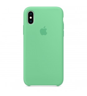 Husa de protectie apple pentru iphone xs, silicon, spearmint