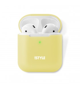 Istyle silicone cover airpods 2nd gen - yellow
