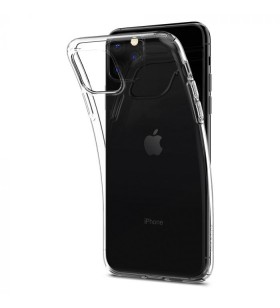 Husa de protectie spigen liquid crystal pentru iphone 11 pro max, transparent